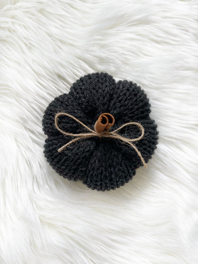 Small Knit Pumpkin - 4