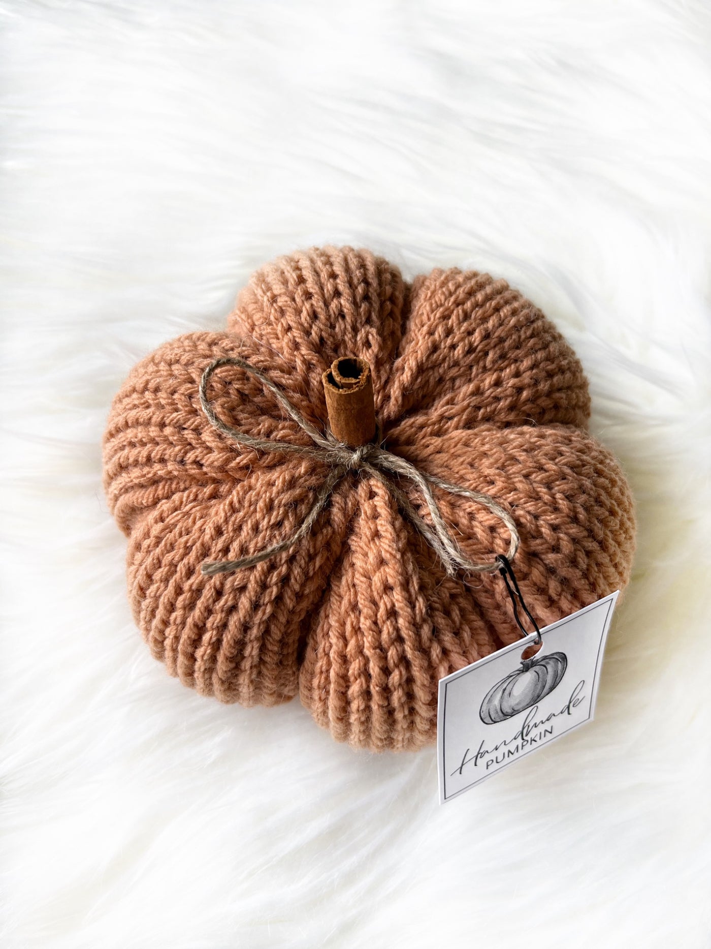 Small Knit Pumpkin - 2