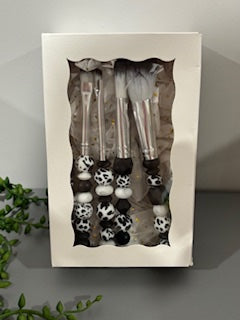 Cow Print Makeup Brushes  - 1