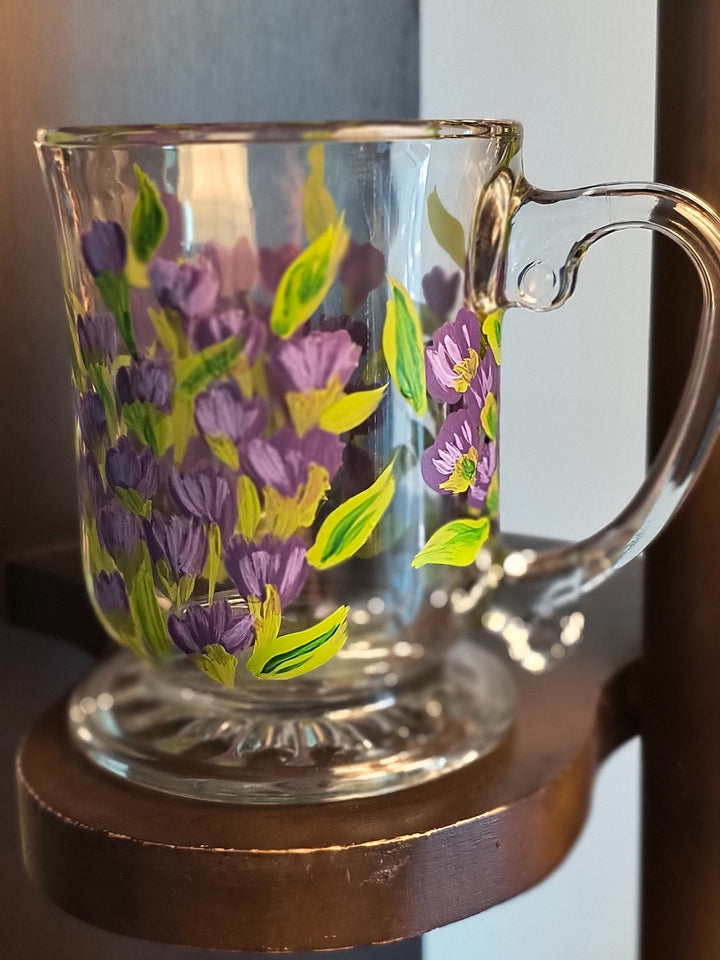 Large glass mug - 1