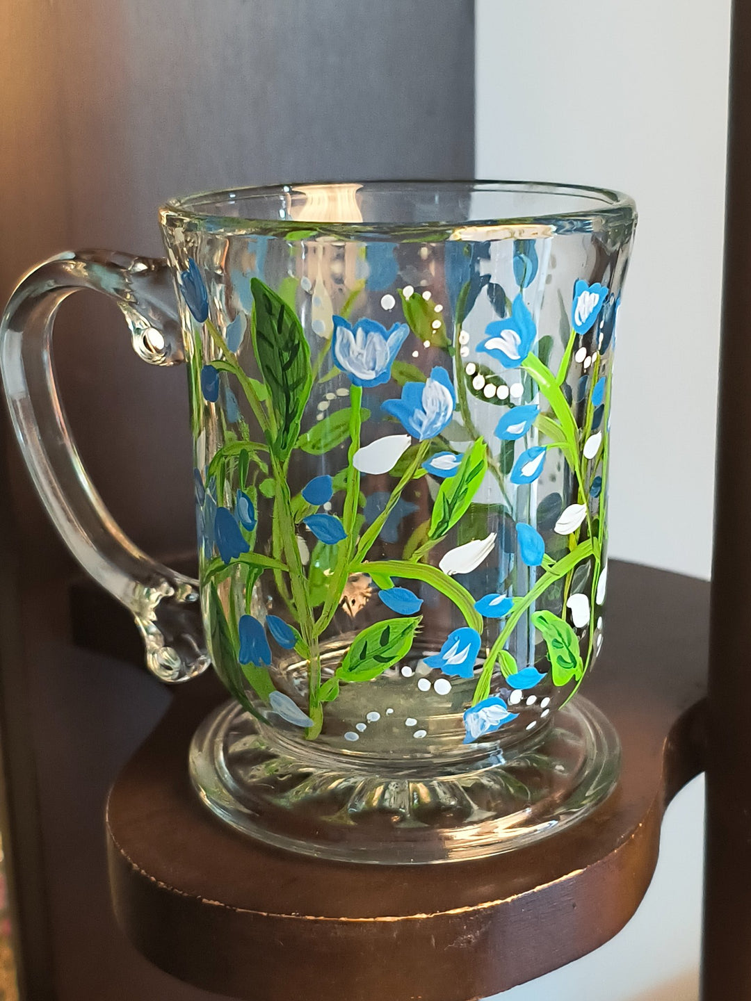 Large glass mug - 1