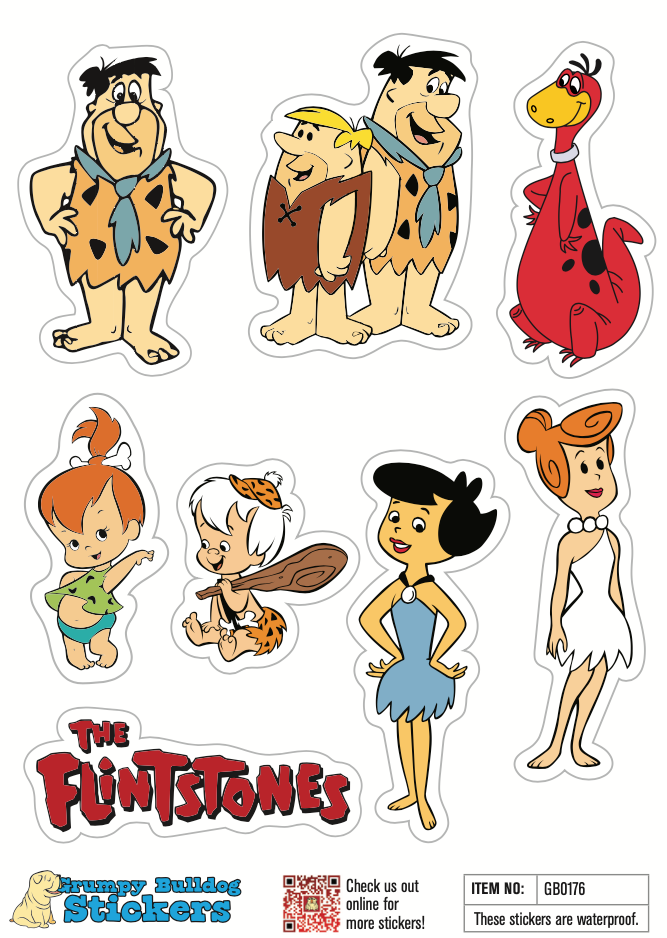 The Flintstones Sticker Set - 1