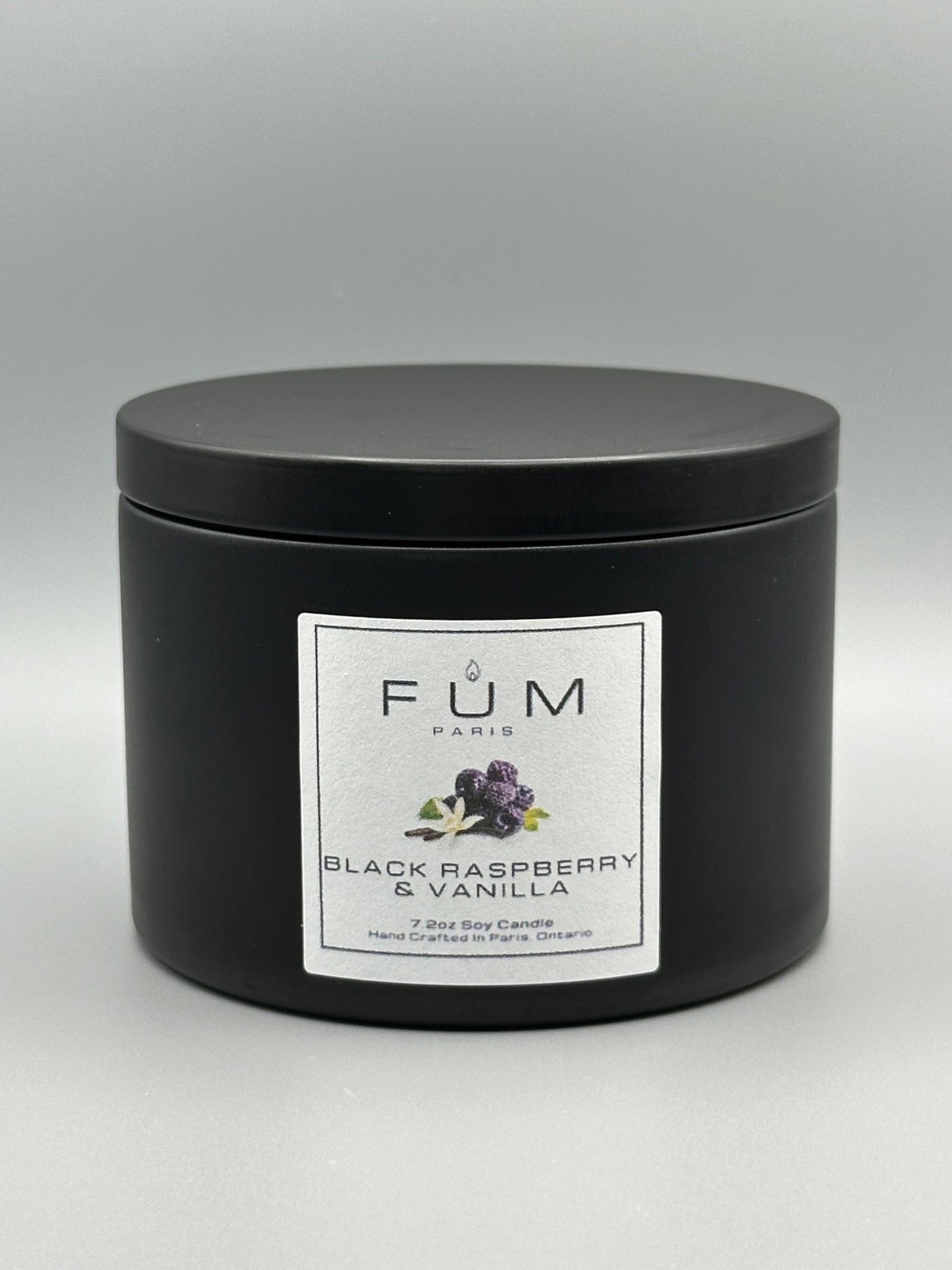 Black Raspberry & Vanilla Soy Candle - 2