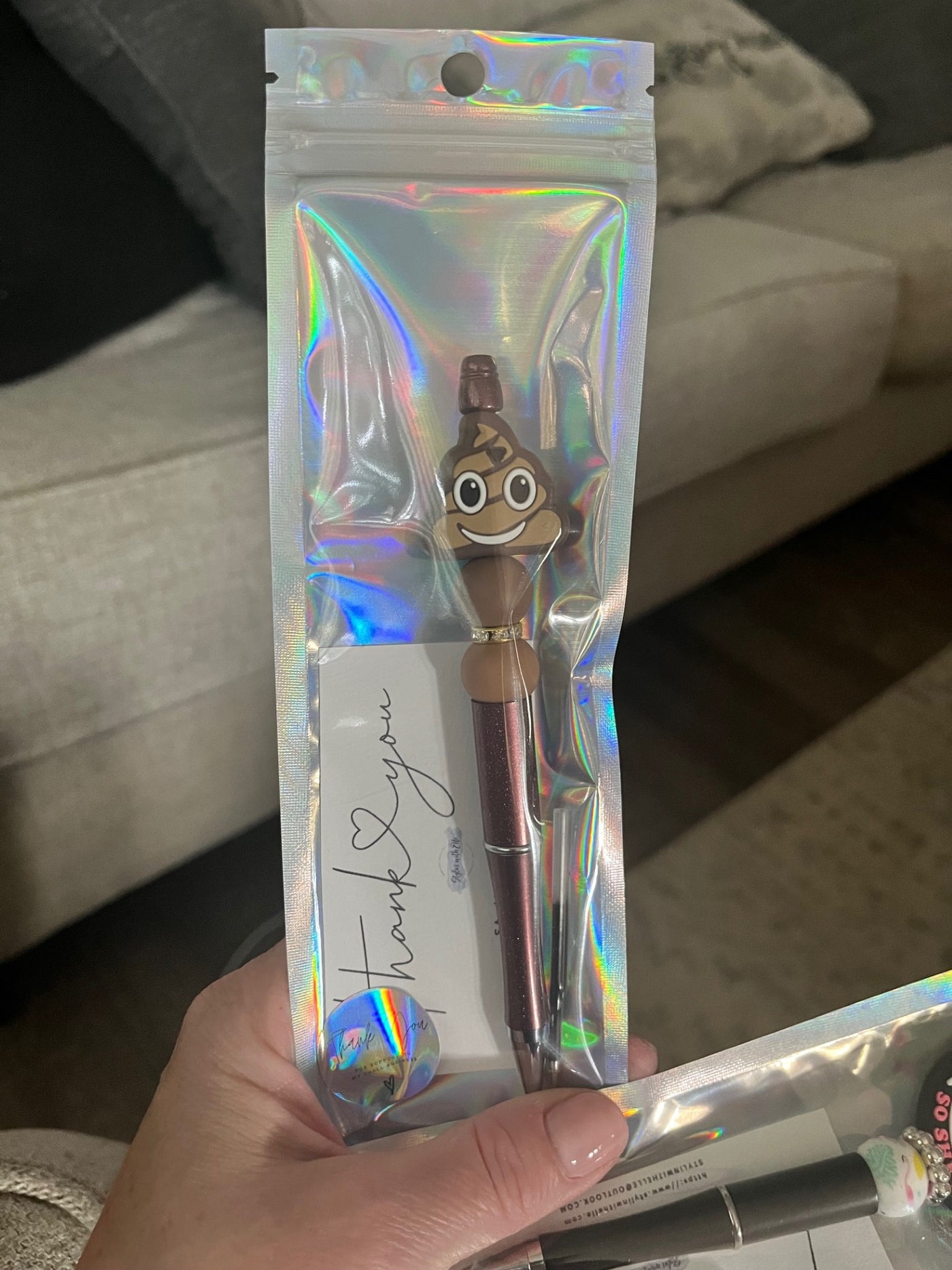 Poop Emoji Pen - 1