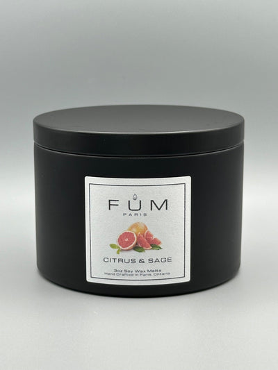 Citrus & Sage Soy Candle - 2