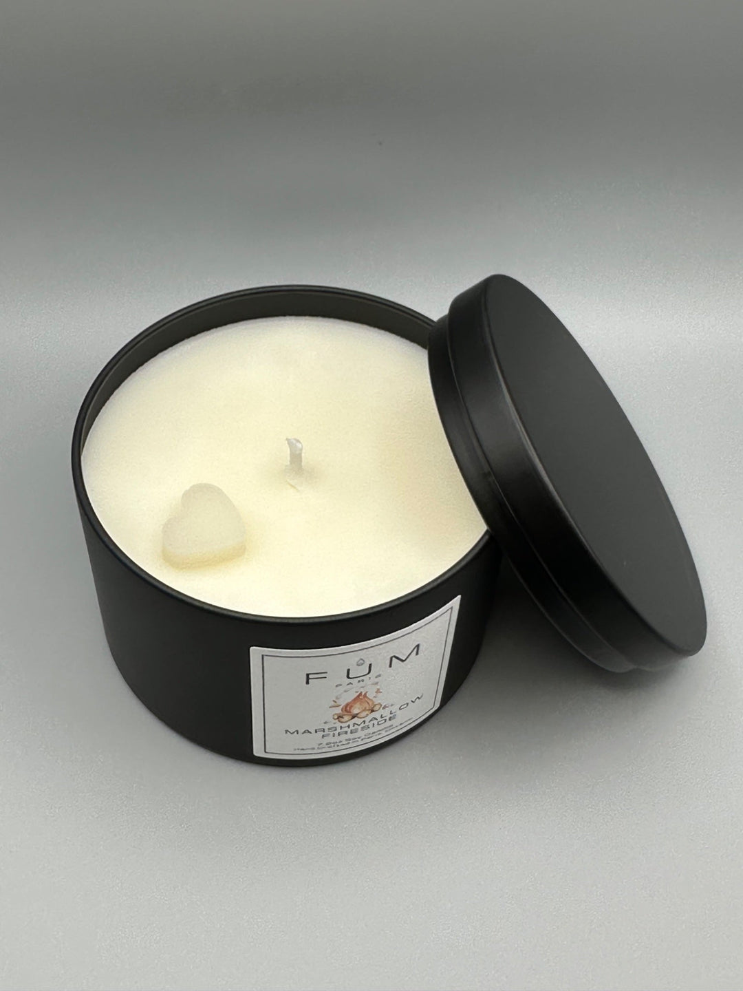 Marshmallow Fireside Soy Candle - 4