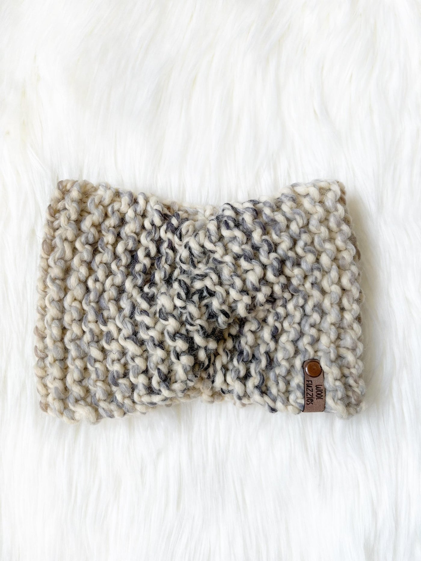 Hand Knit Chunky Headband/Earwarmer - 5