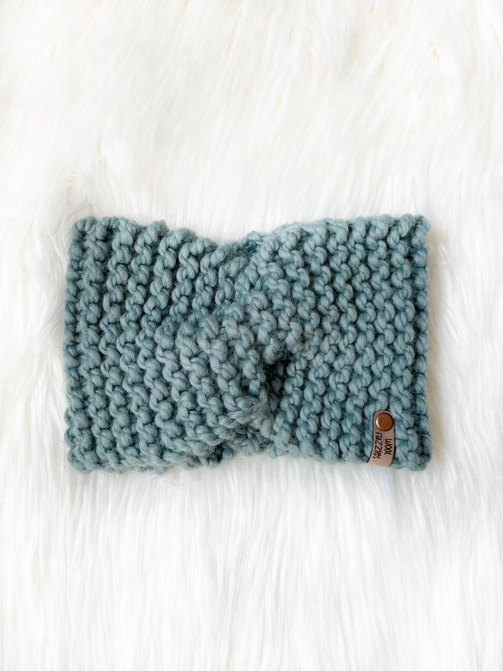 Hand Knit Chunky Headband/Earwarmer - 2