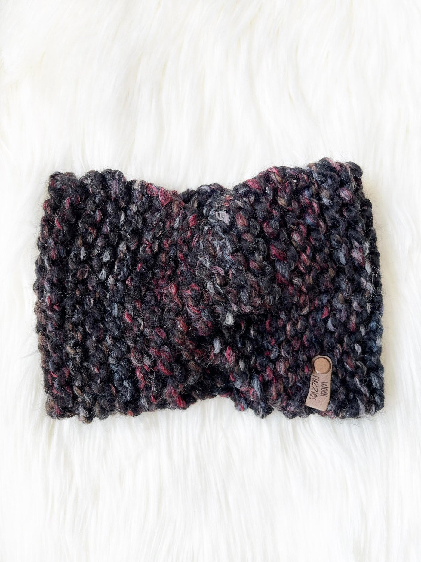 Hand Knit Chunky Headband/Earwarmer - 3