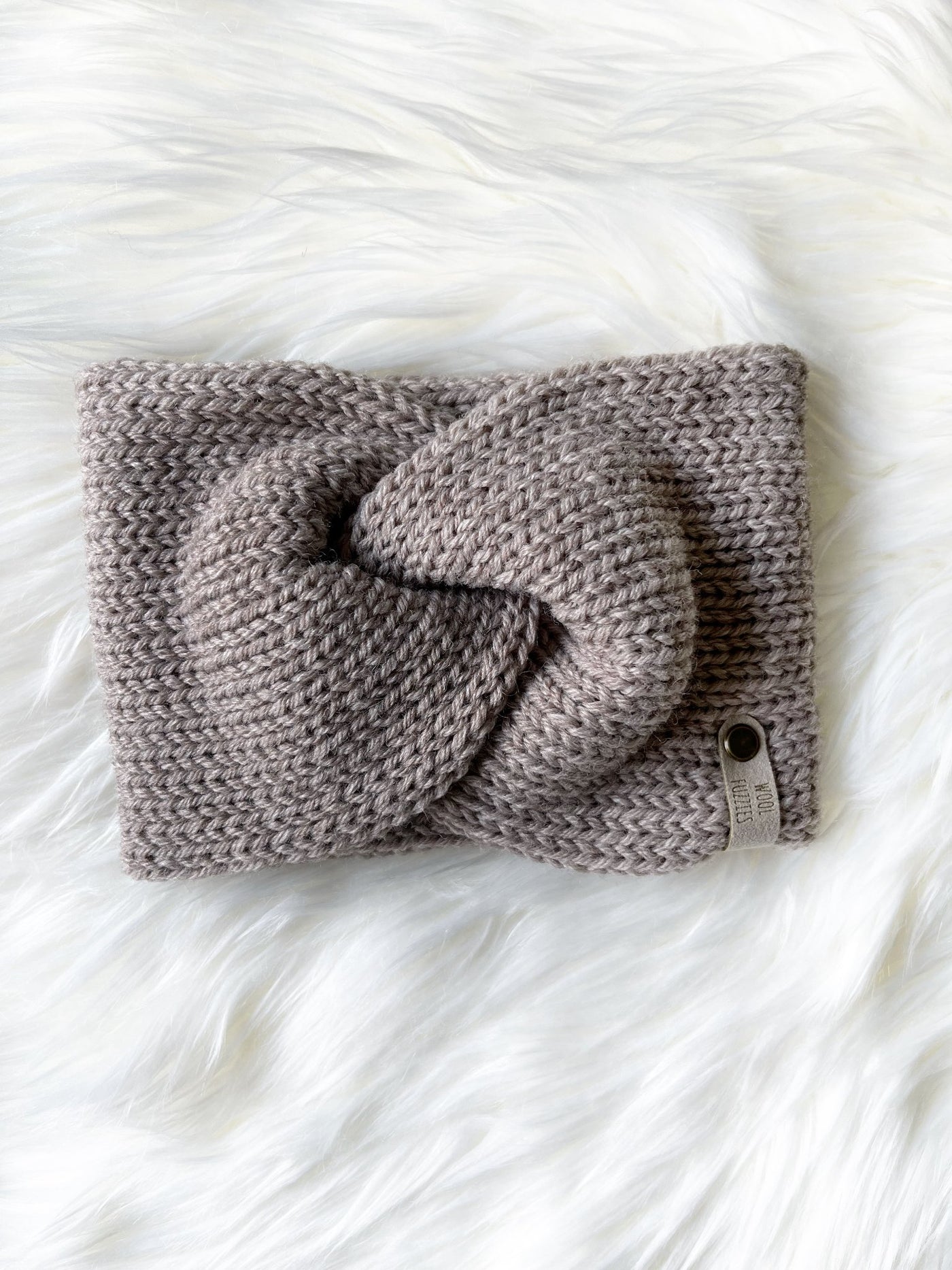 Twist Knit Headband/Earwarmer - 1