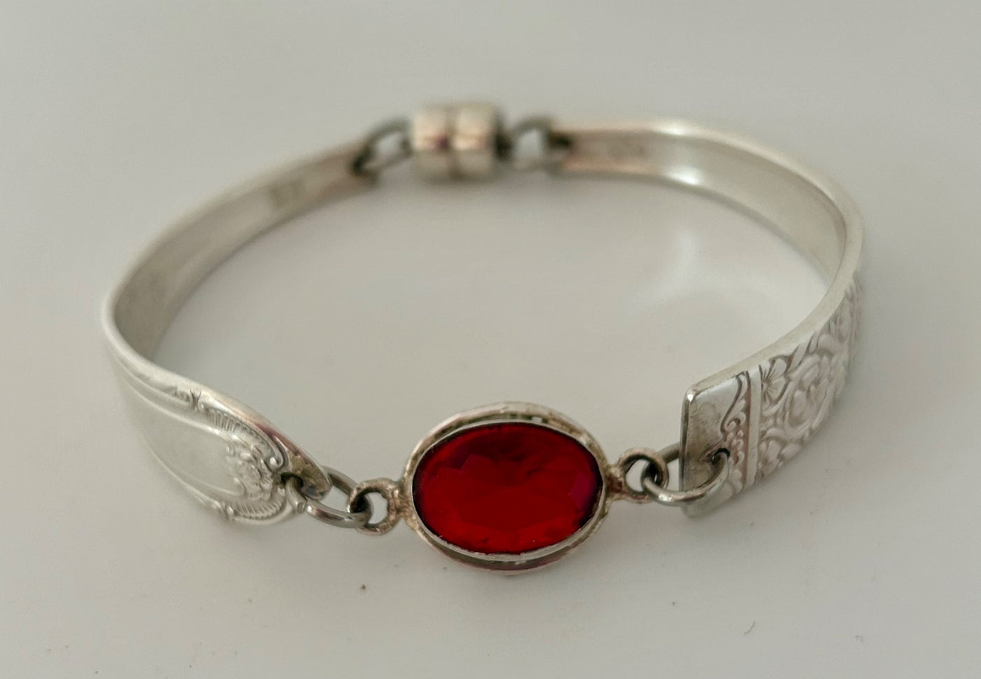 Vintage Silverware Magnetic Bracelet  - 1