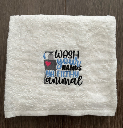 Hand Towel - Wash Your Hands - 1