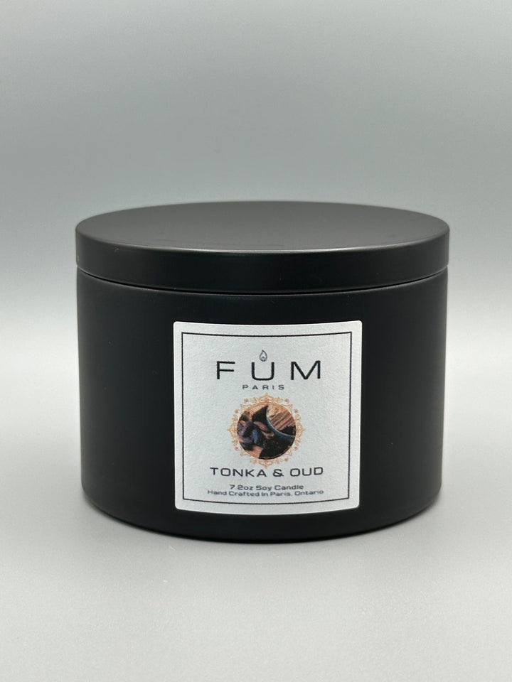 Tonka & Oud Soy Candle - 2