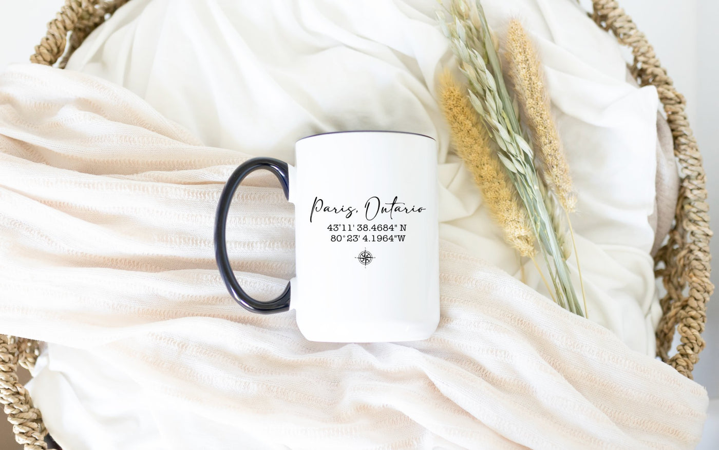 Paris Coordinates Mug - 1