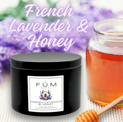 French Lavender & Honey Soy Candle - 1