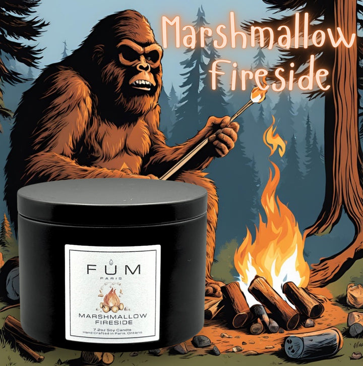 Marshmallow Fireside Soy Candle - 1