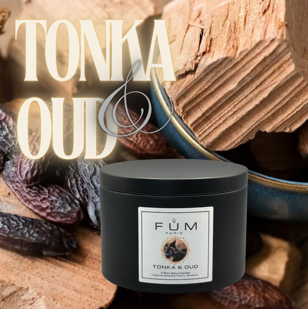 Tonka & Oud Soy Candle - 1