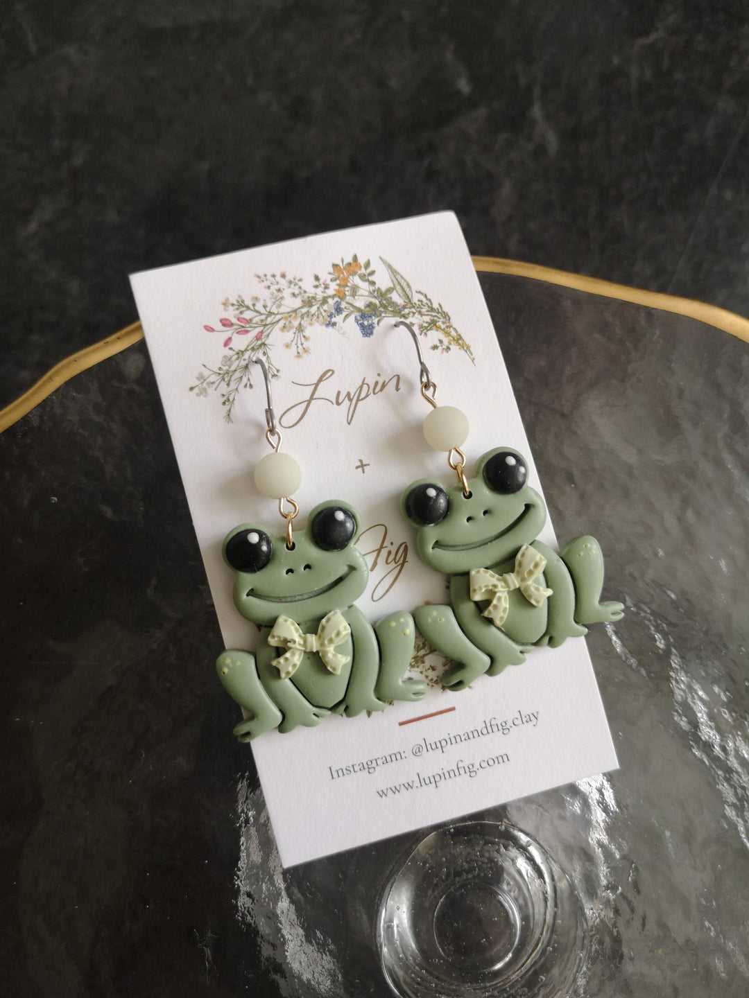 Frog Earrings - 1