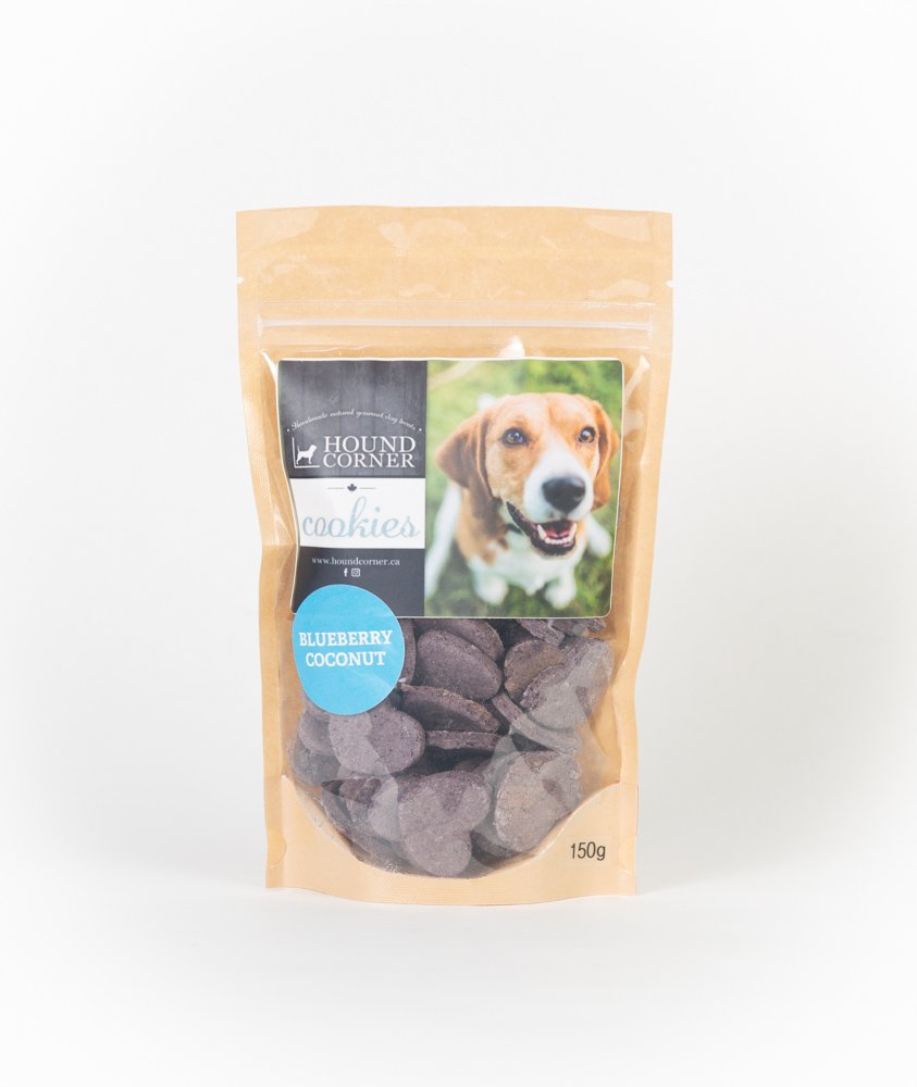 Blueberry Coconut Dog Treats - 1