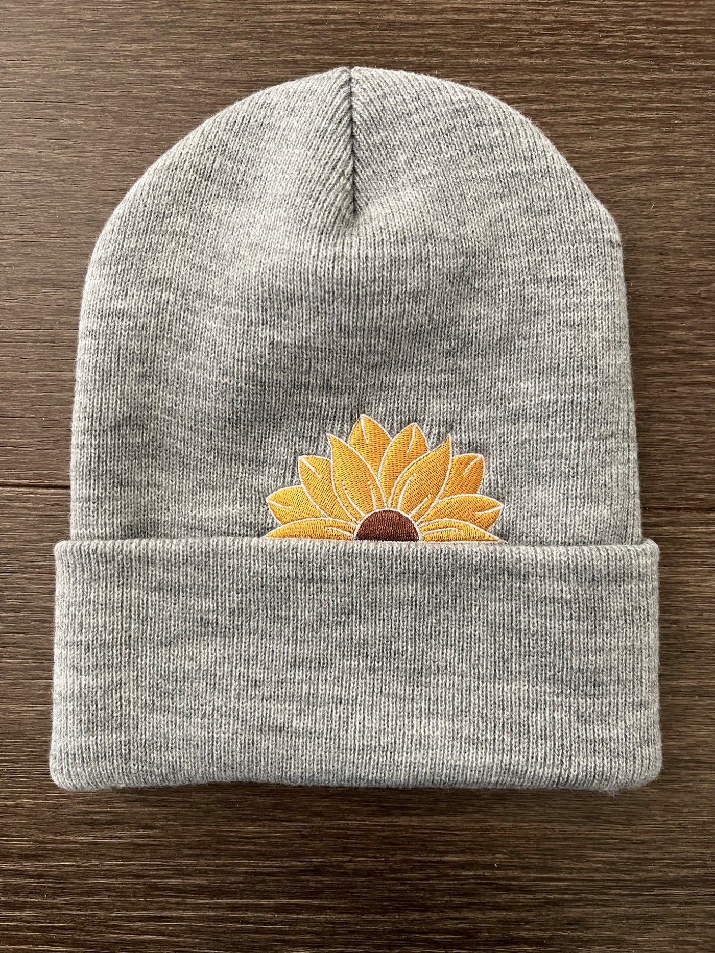 Sunflower Embroidered Toque - 1