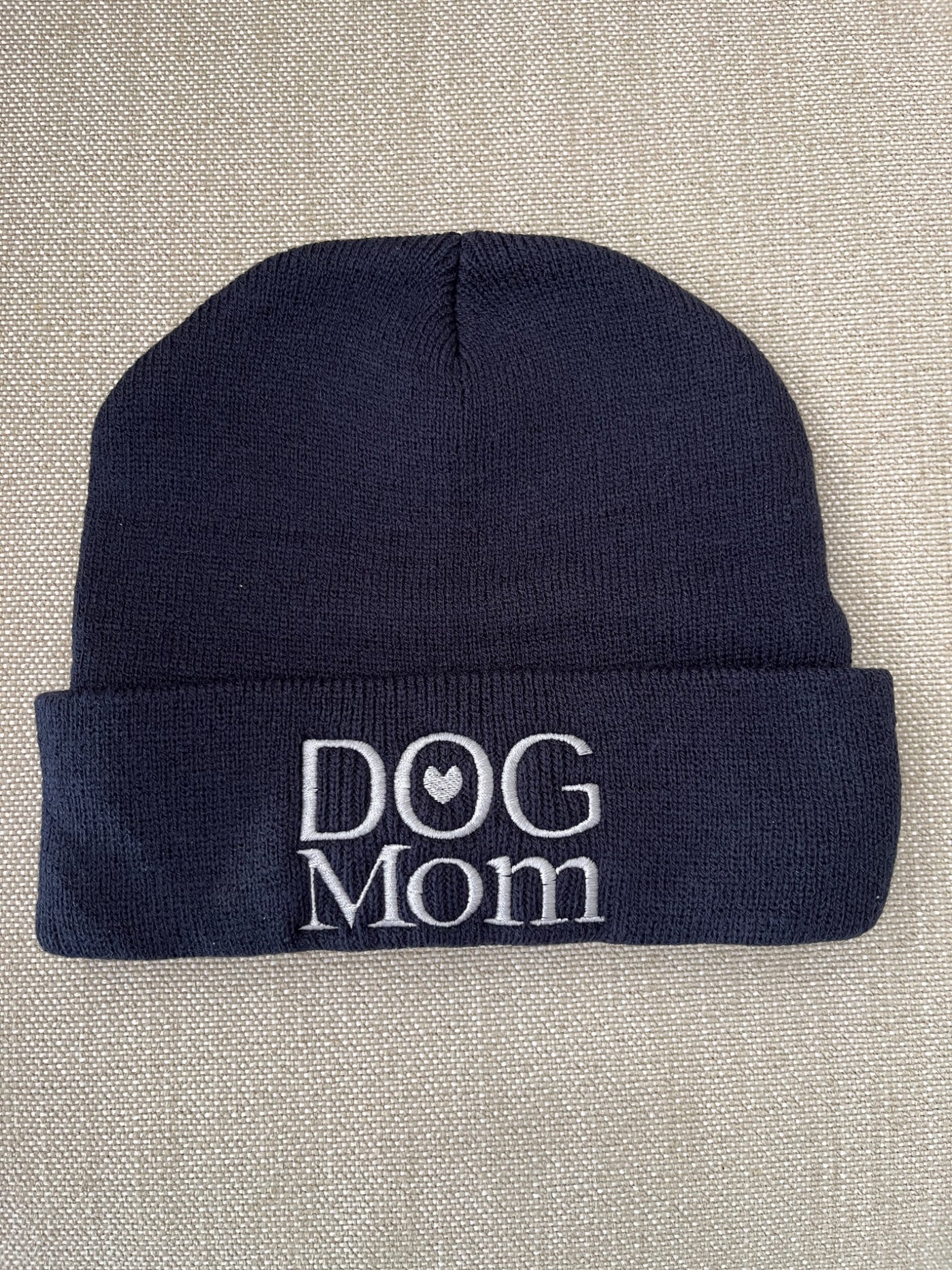 Dog Mom Embroidered Toque - 1