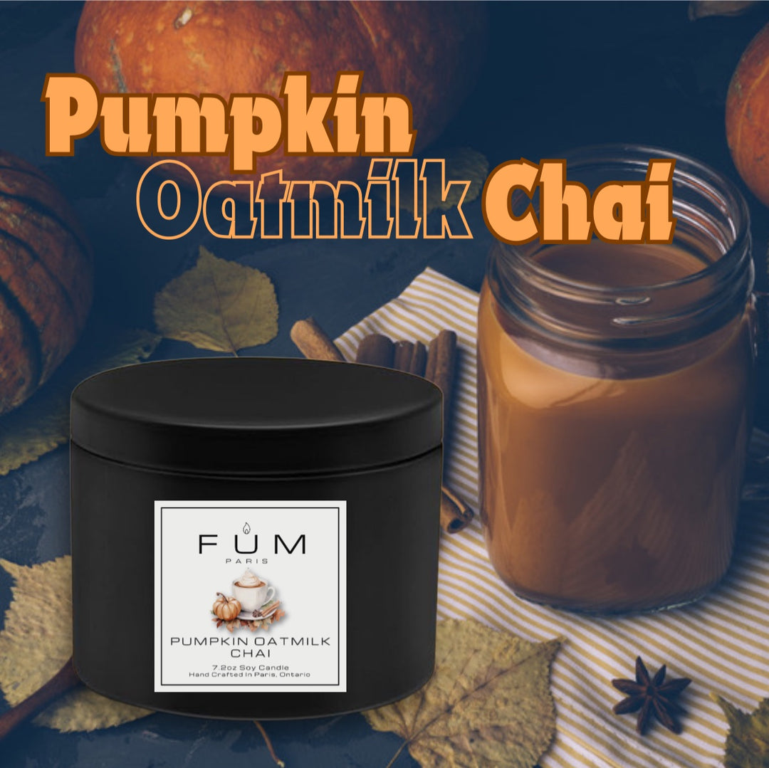 Pumpkin Oatmilk Chai Soy Candle - 2