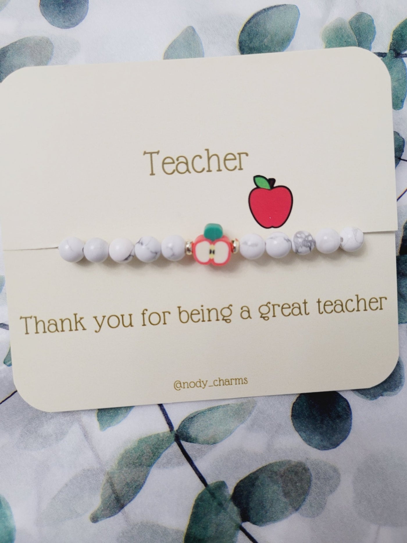 Teacher bracelet  - 1