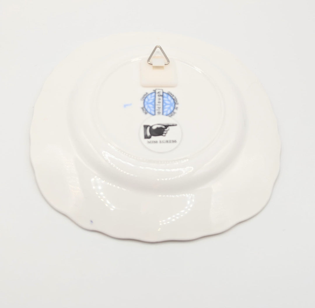 Ain't nobody got the spoons for that. - altered vintage plate - 3