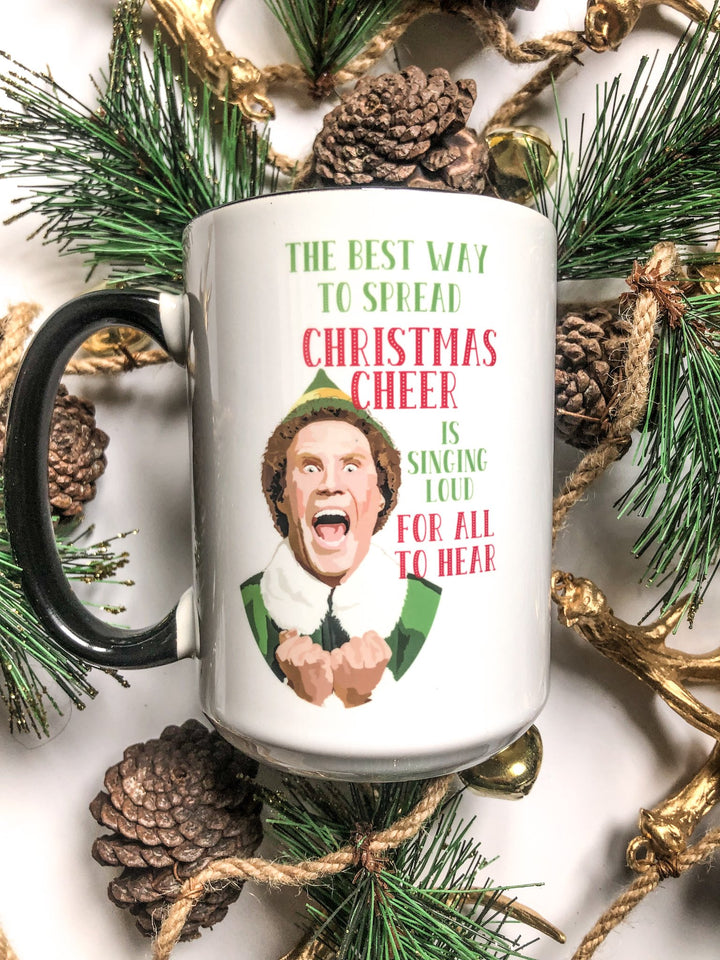 Singing Loud For All to Hear - Elf Mug - 1