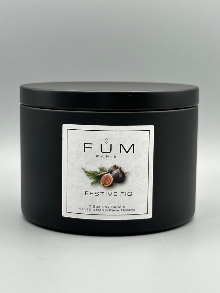 Festive Fig Soy Candle  - 1