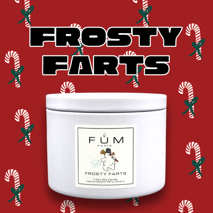 Frosty Farts Soy Candle  - 3