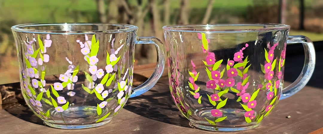 Floral mug - 1