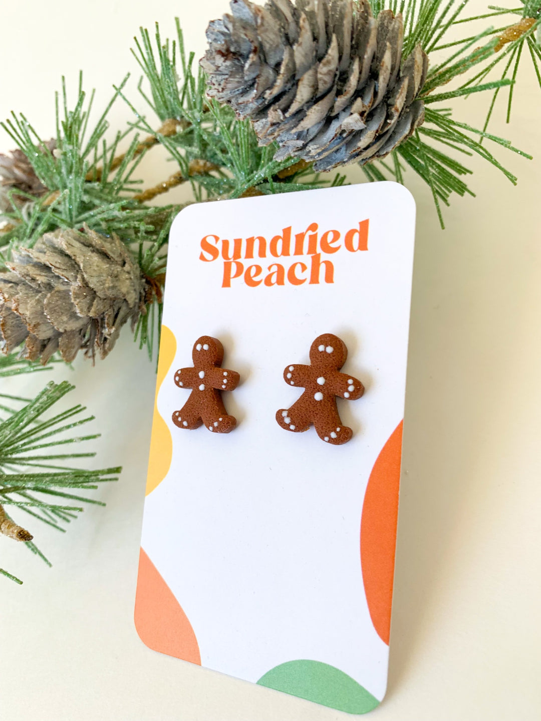 Gingerbread Studs - 2