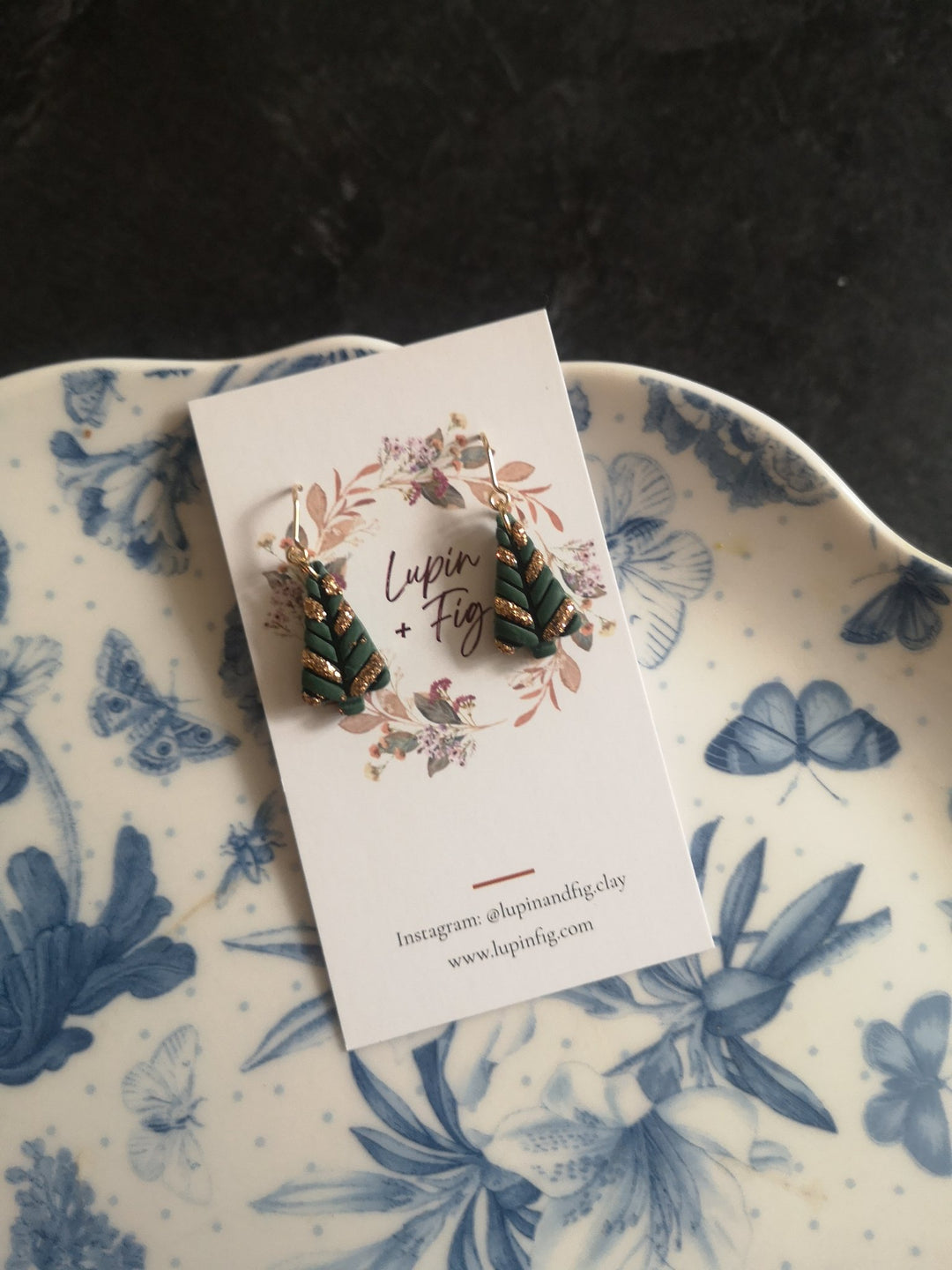 Christmas Tree Earrings  - 1