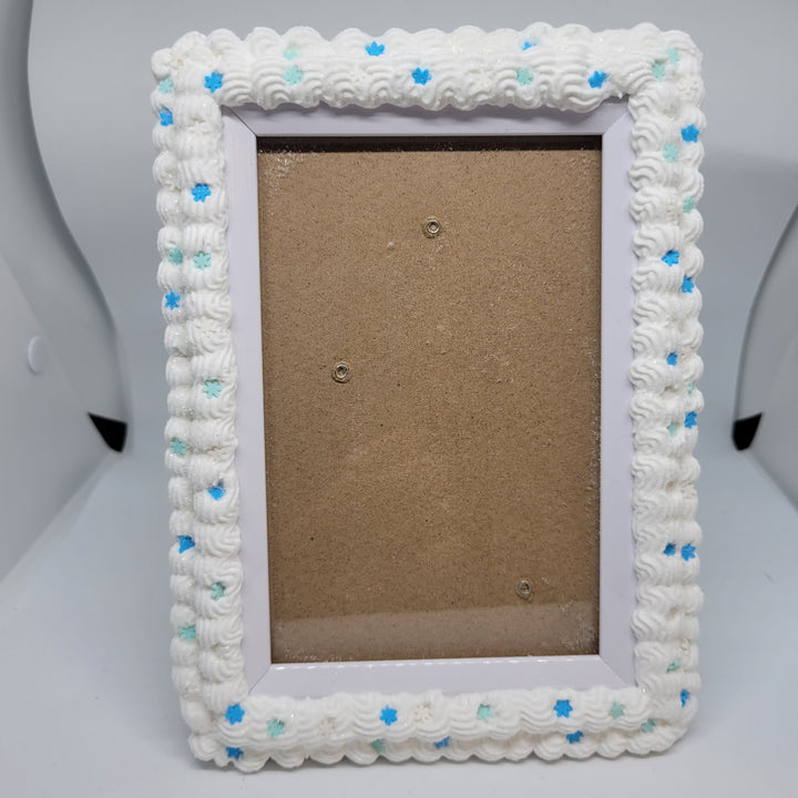 Snowflake picture frame  - 1