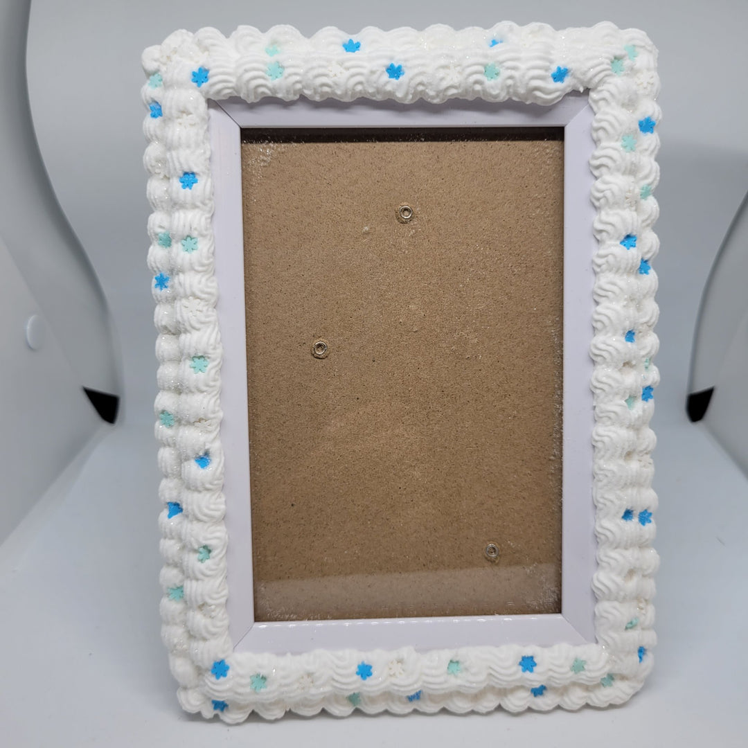 Snowflake picture frame  - 2