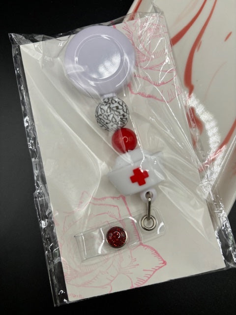 Nurse Hat Badge Reel  - 1