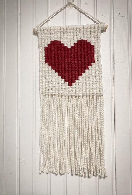 Pixel Macrame Heart - 1