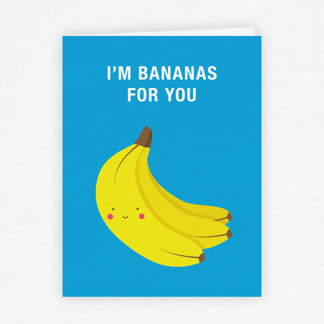 I'm Bananas for You Greeting Card - 1