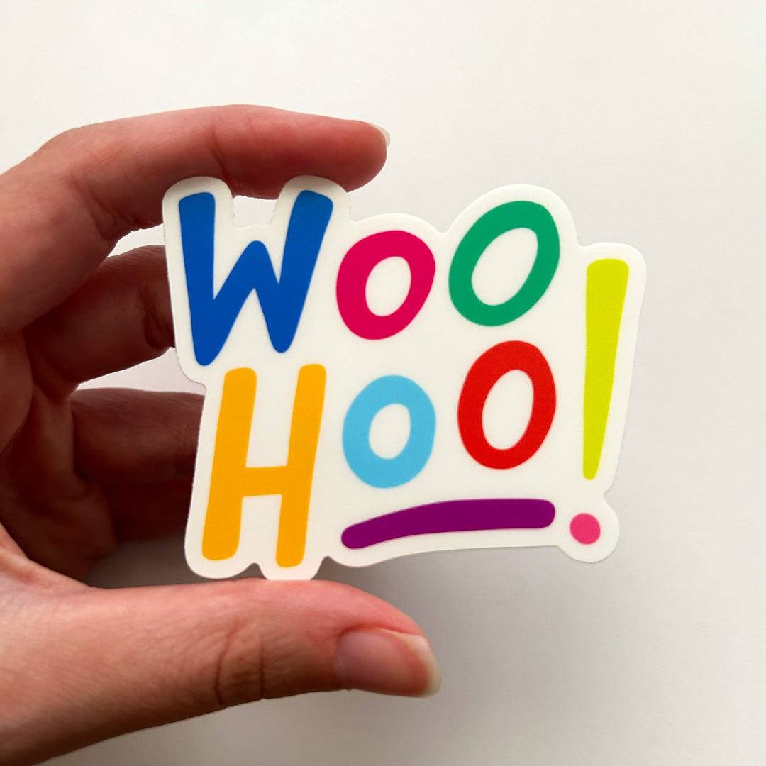 Woohoo Vinyl Sticker - 1