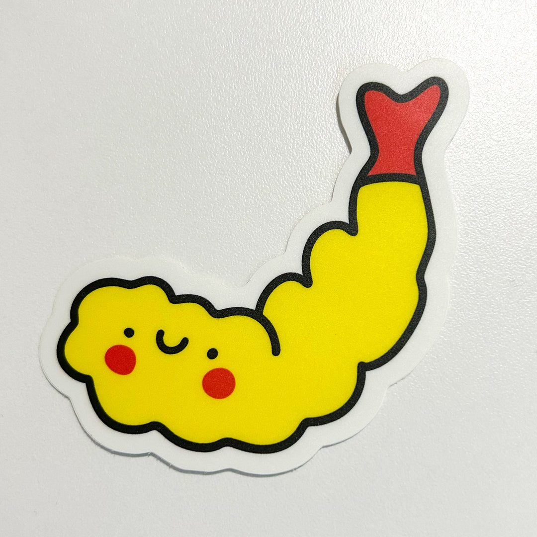 Tempura Shrimp Vinyl Sticker - 1