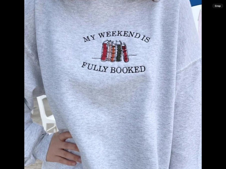 Fully booked embroidered sweater - 1