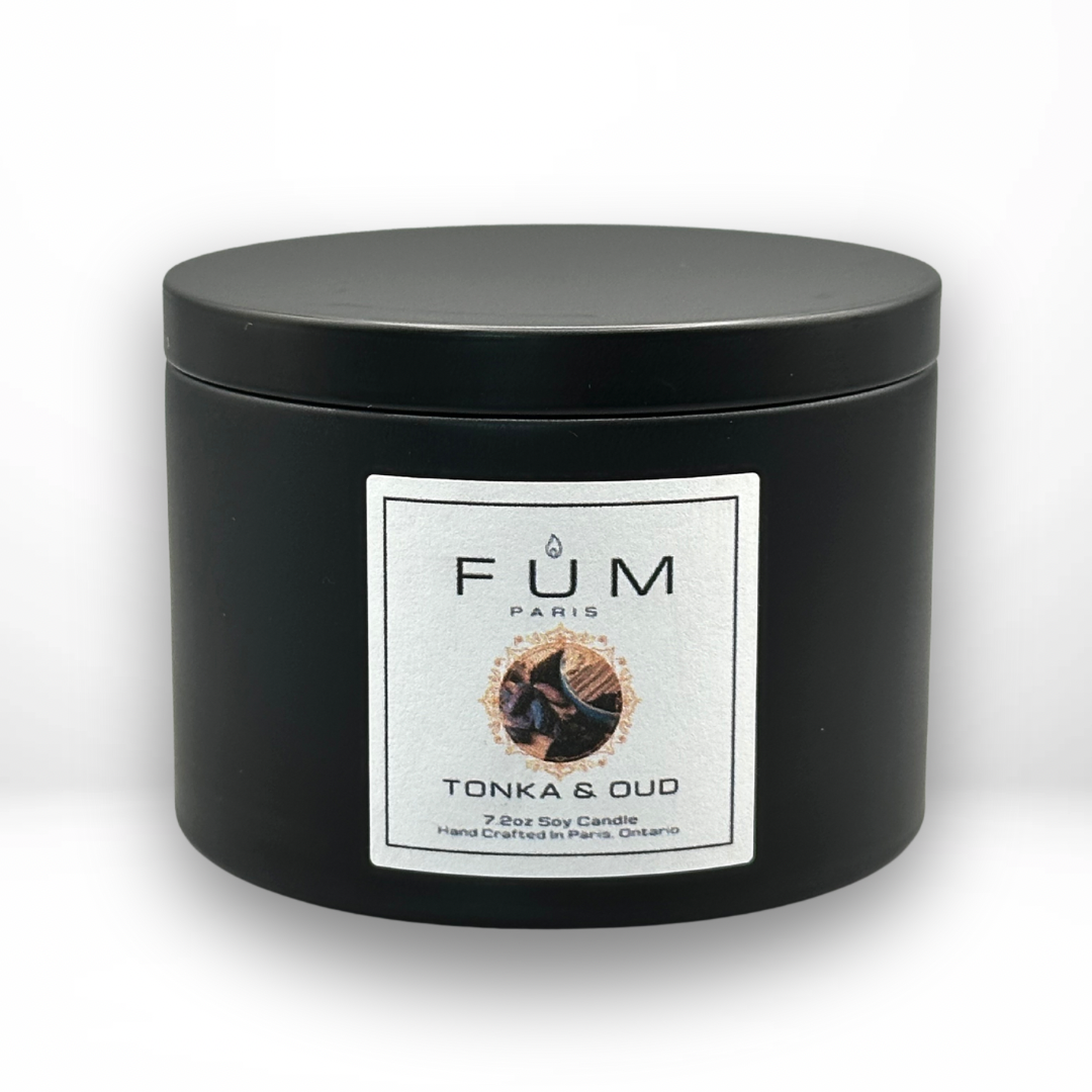 Tonka & Oud Soy Candle - 1