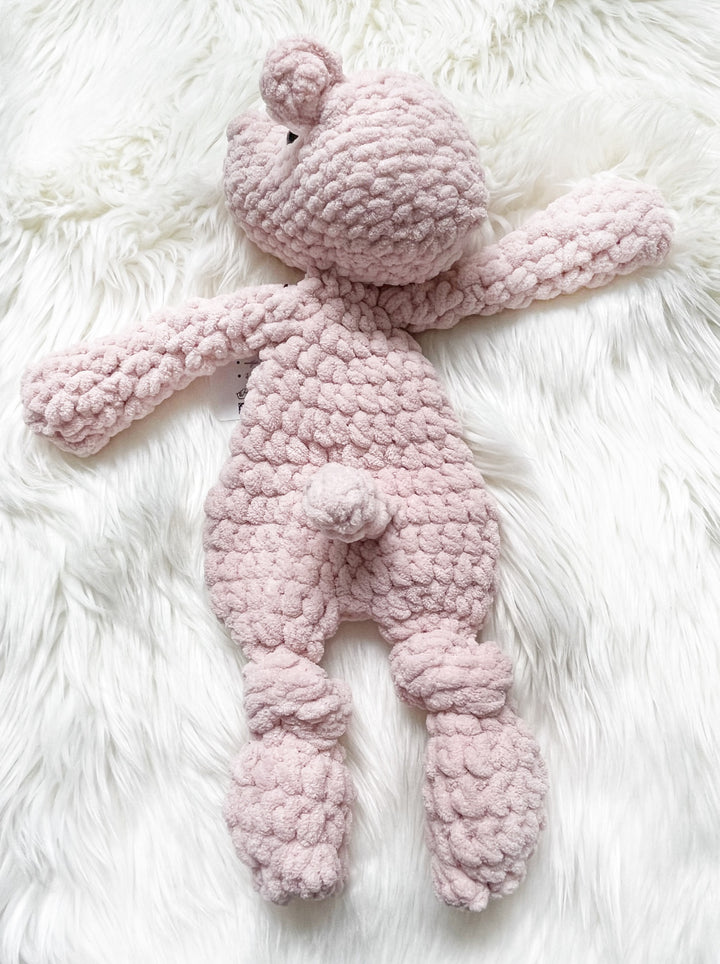 Hippo Snuggler Stuffed Animal - Pink