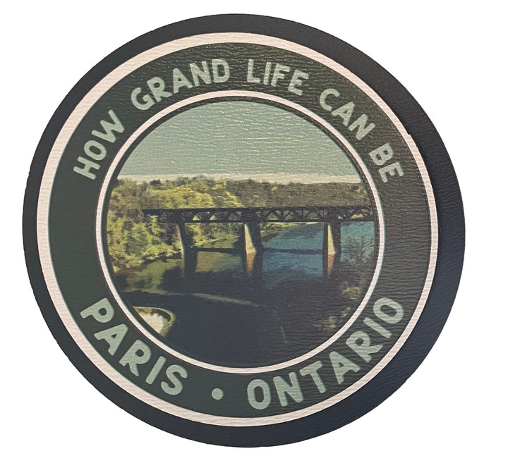 Round Paris Ontario Magnet