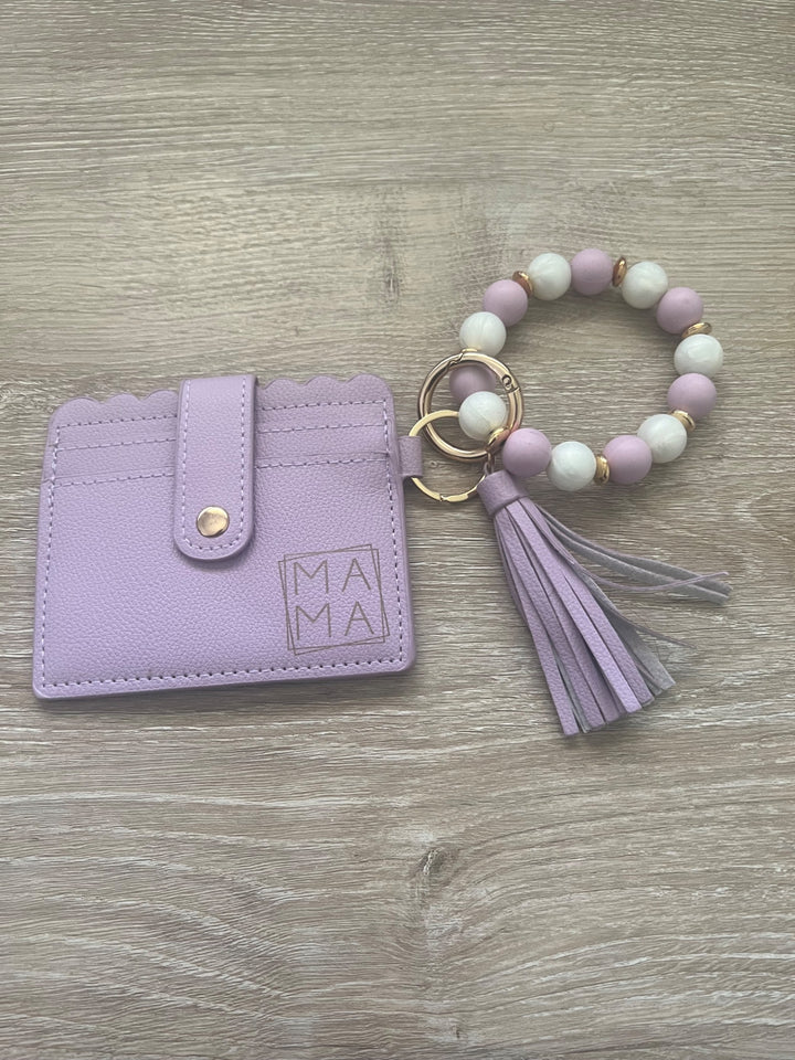 MAMA Wallet Wristlet Keychain