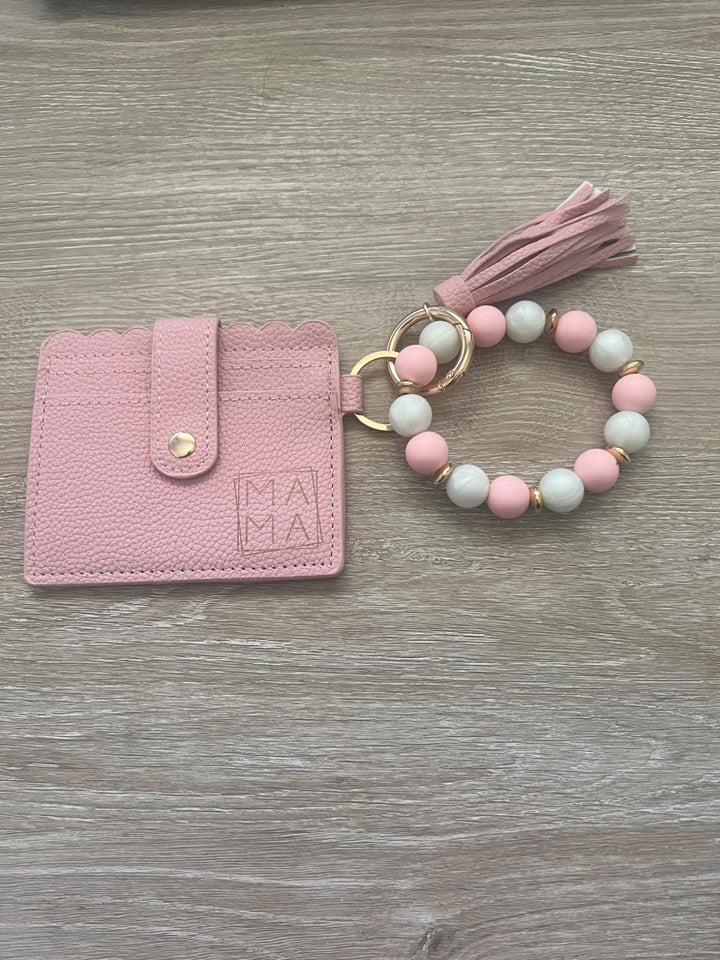 MAMA Wallet Wristlet Keychain