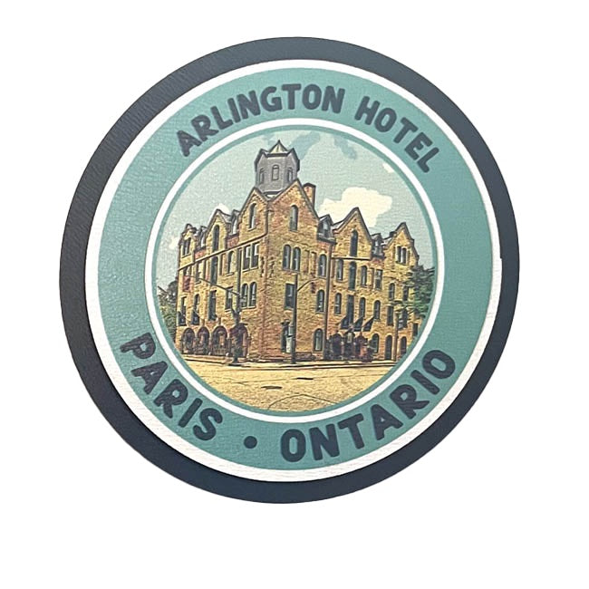 Round Paris Ontario Magnet