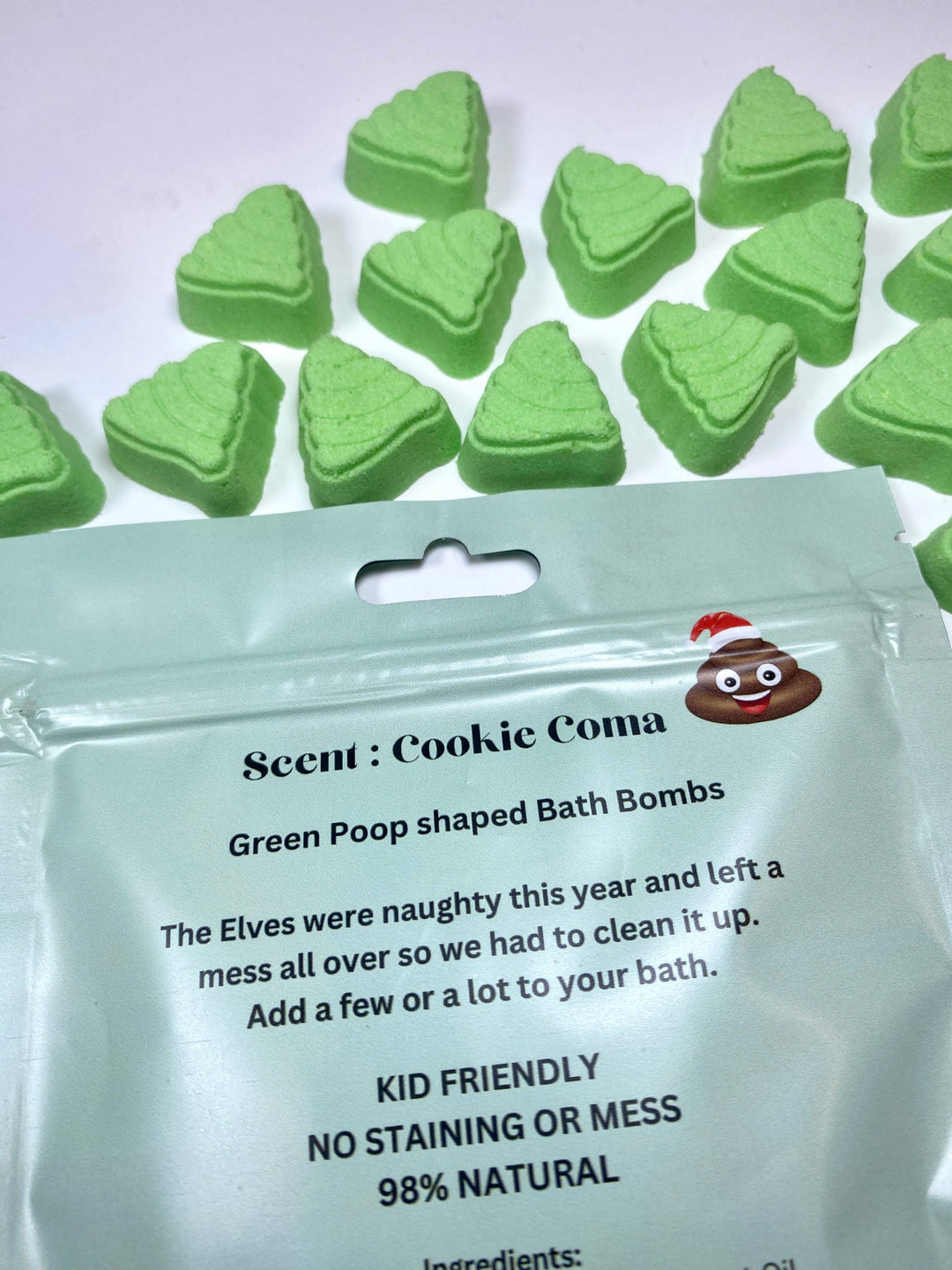 Elf Poop Mini Bath Bombs