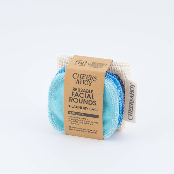 Reusable Facial Rounds + Laundry Bag